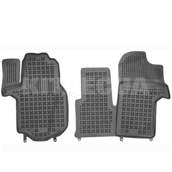 Резиновые коврики в салон MAN TGE (2017-н.в.) (2шт) 200122 REZAW-PLAST (30541)