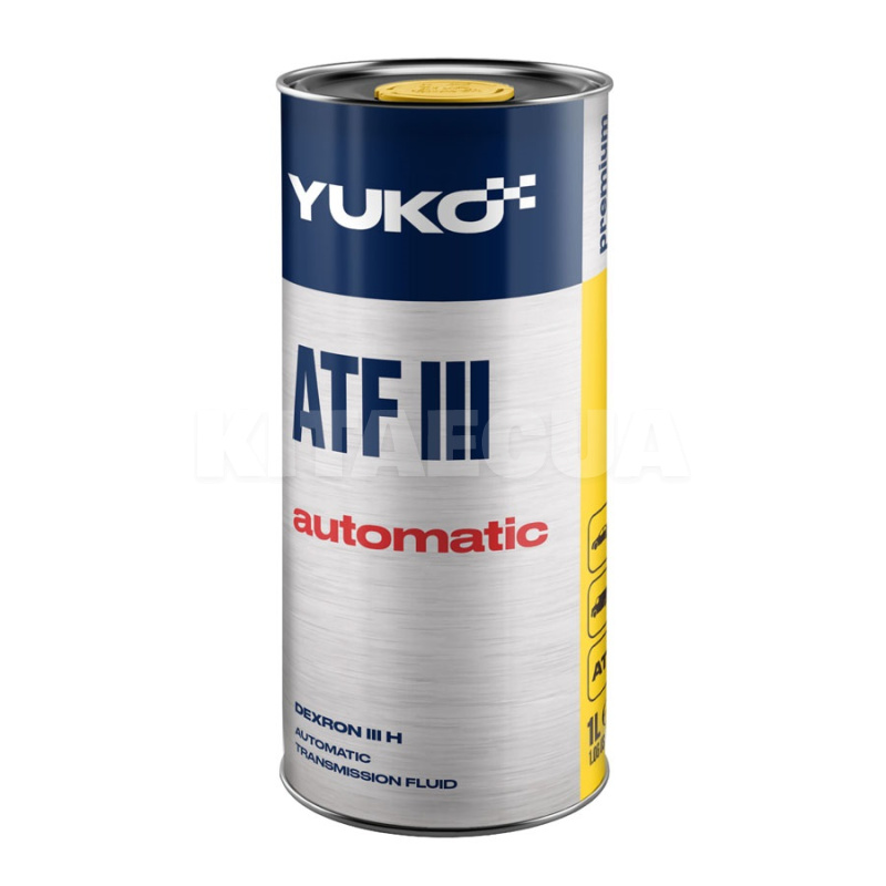 Масло трансмиссионное полусинтетическое 1л ATF III Yuko (4820070241914)
