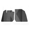 Резиновые коврики передние Renault Logan (2012-н.в.) RN2 клипсы Stingray (1004022)