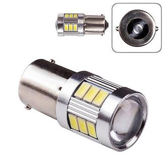 LED лампа для авто BA15s 2W 6000K PULSO