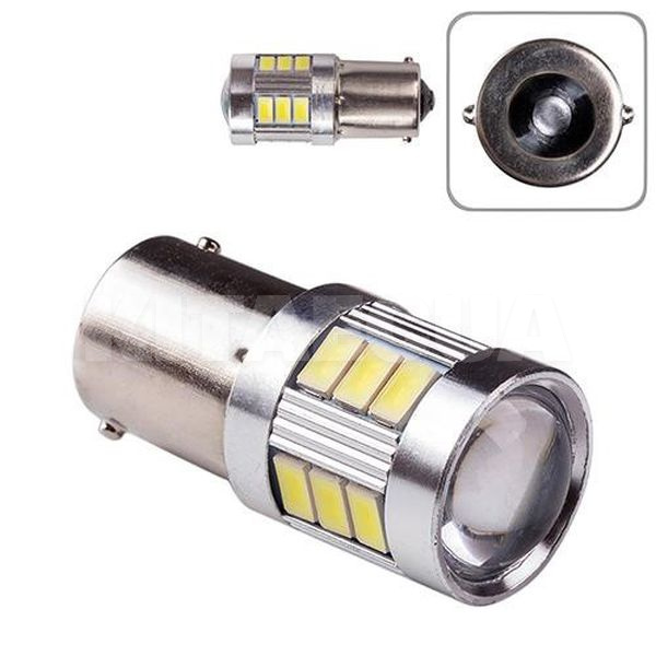 LED лампа для авто BA15s 2W 6000K PULSO (LP-201816)