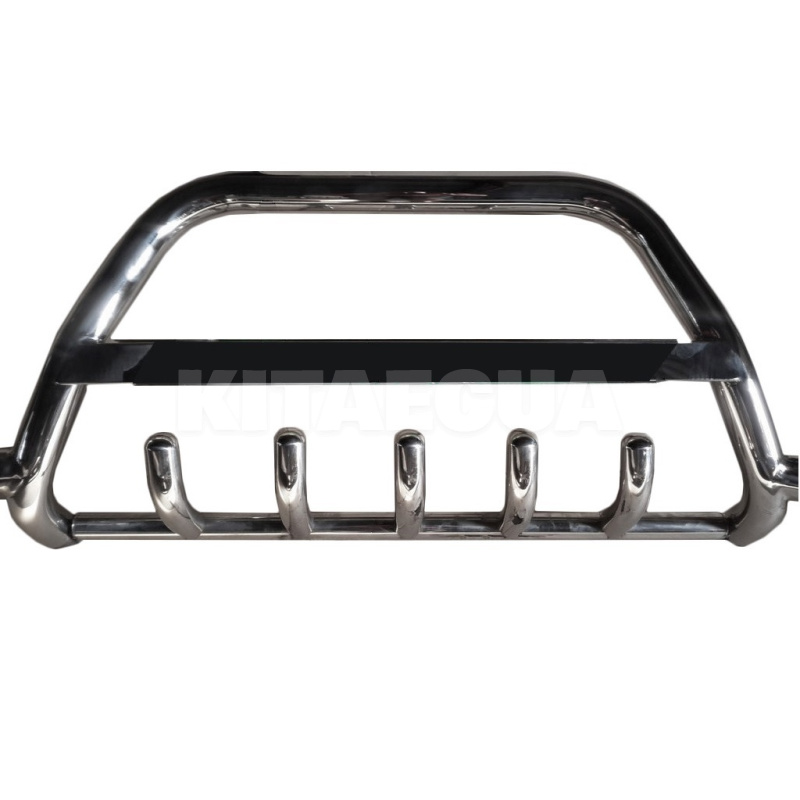 Кенгурятник WT004 Volkswagen T5 2010-2015 нержавеющая сталь LED подсветка CAN (dd22307)
