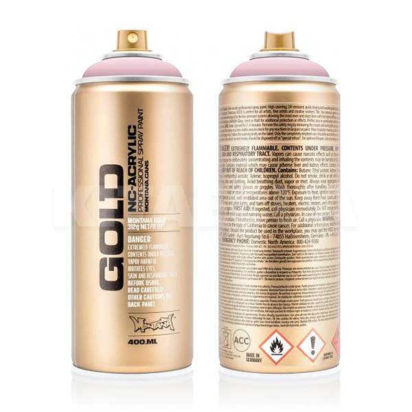 Краска 400мл полуглянцевая GL 4000 Baby Skin MONTANA (284458-MONTANA) - 2