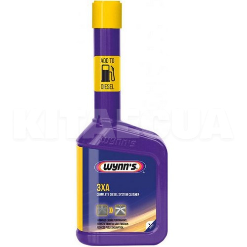 Присадка комплексна в дизпаливо 325мл 3XA Diesel WYNN'S (W76459)