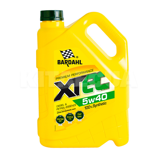 Масло моторне синтетичне 4л 5W-40 XTEC BARDAHL (36342)