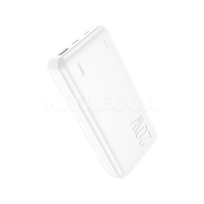 Повербанк Tacker Q3 20000mAh 20W білий HOCO (6931474761040) - 2