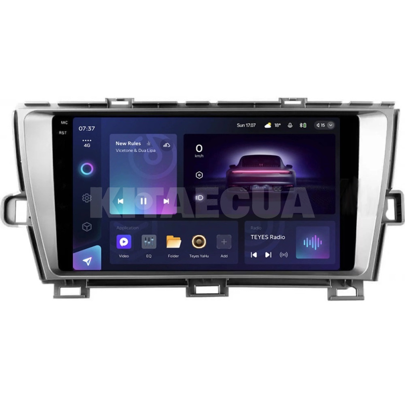 Штатна магнітола CC3 2k 4+32Gb 9" Toyota Prius XW30 2009-2015 Teyes (36481)
