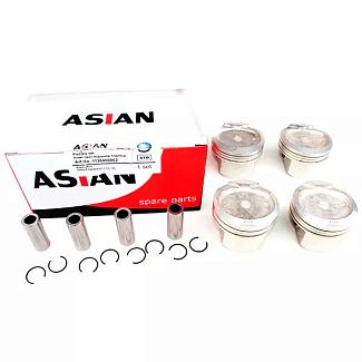 Поршни двигателя +0,25 (с пальцами) 4шт 1.8L ASIAN