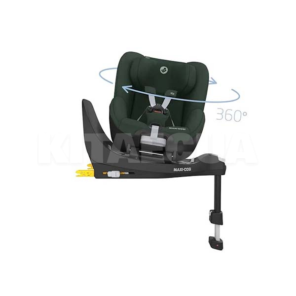 Автокресло детское Pearl 360 2 без вкладыша 0-18 кг зеленое Maxi-Cosi (8045490110) - 3
