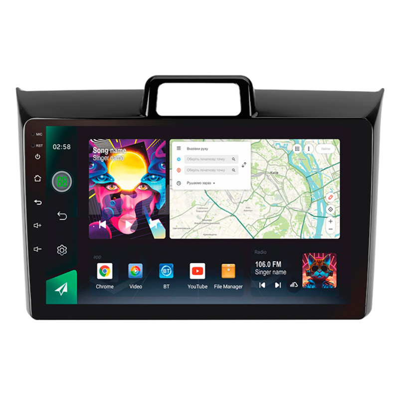 Штатная магнитола PRO 9464 4+64 Gb 9" Toyota Fielder 3 E160 2012-2021 SIGMA4car (39939)
