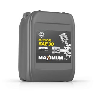 Масло моторное минеральное 18л М-10DM SAE 30 CD MAXIMUM