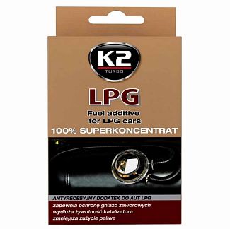 Присадка бензина для двигателей на газе 50мл Lpg K2