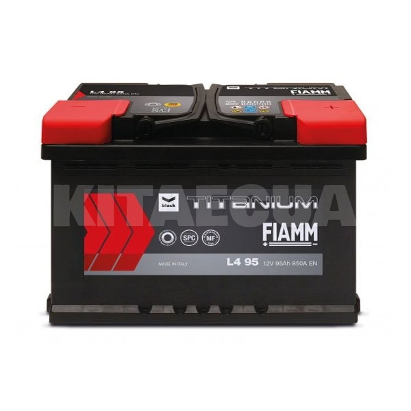 Аккумулятор автомобильный Titanium Black 95Ач 850А "+" справа FIAMM (7905190)