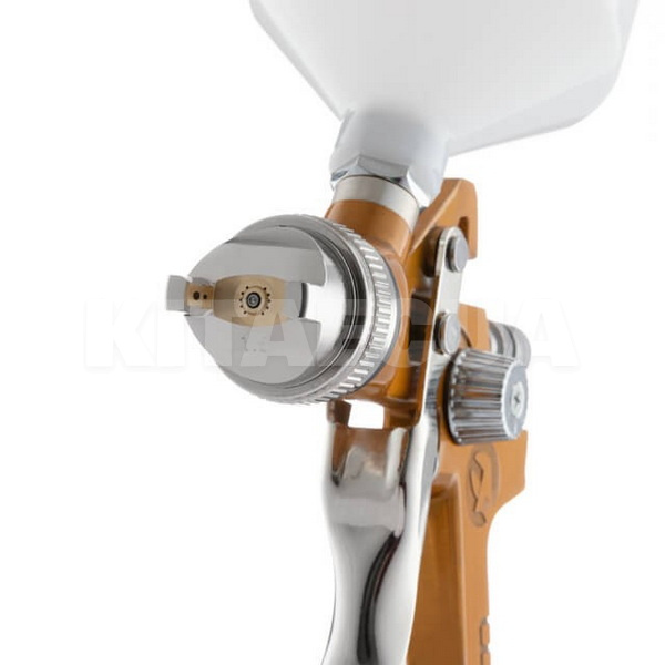 Краскопульт пневматический HVLP 1.5мм 3 бар бачок 600мл Intertool (PT-0110-INTERTOOL) - 6