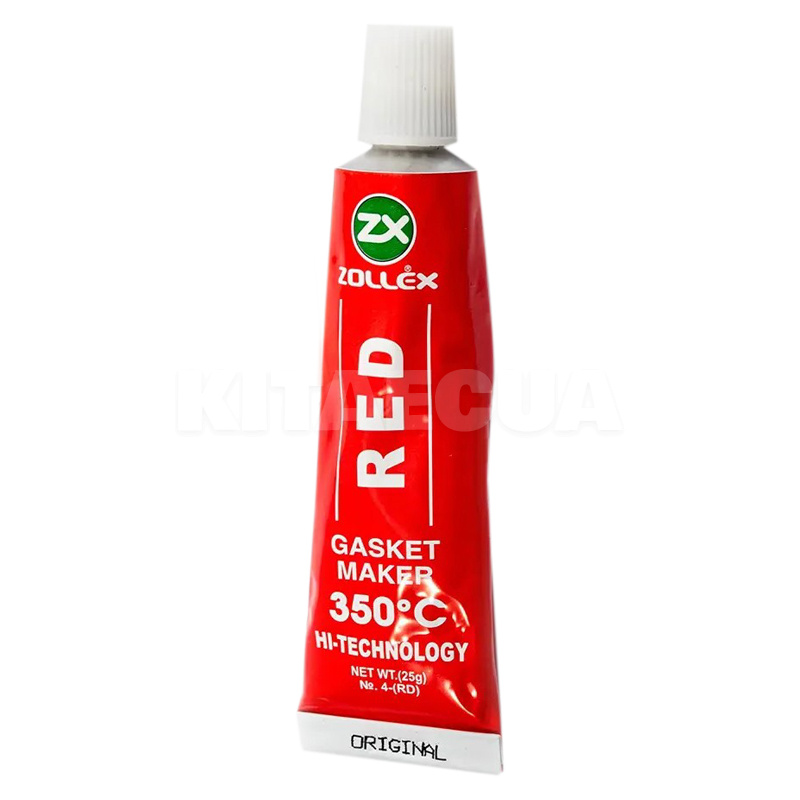 Герметик автомобильный формирователь прокладок 25г Премиум красный ZOLLEX (2996053)