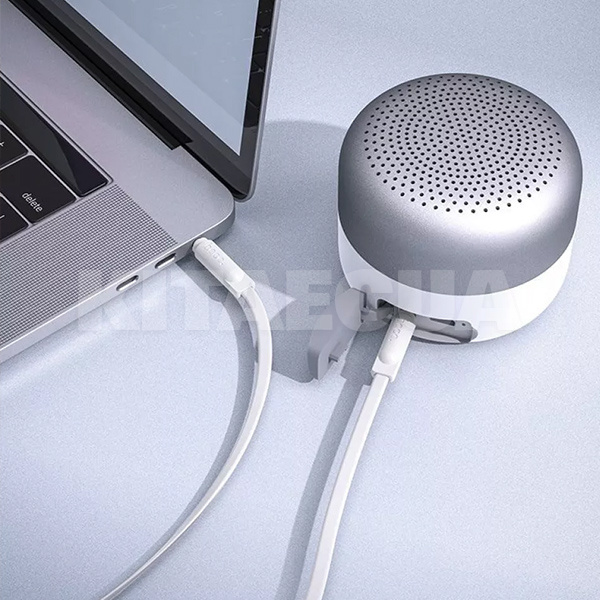 Кабель mini Jack 3.5 мм - mini Jack 3.5 mm UPA16 2м білий HOCO (319770003) - 2