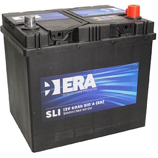 Аккумулятор автомобильный 60Ач 510А "+" справа ERA
