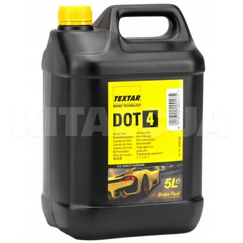 Гальмівна рідина 5л DOT4 TEXTAR (95002300)