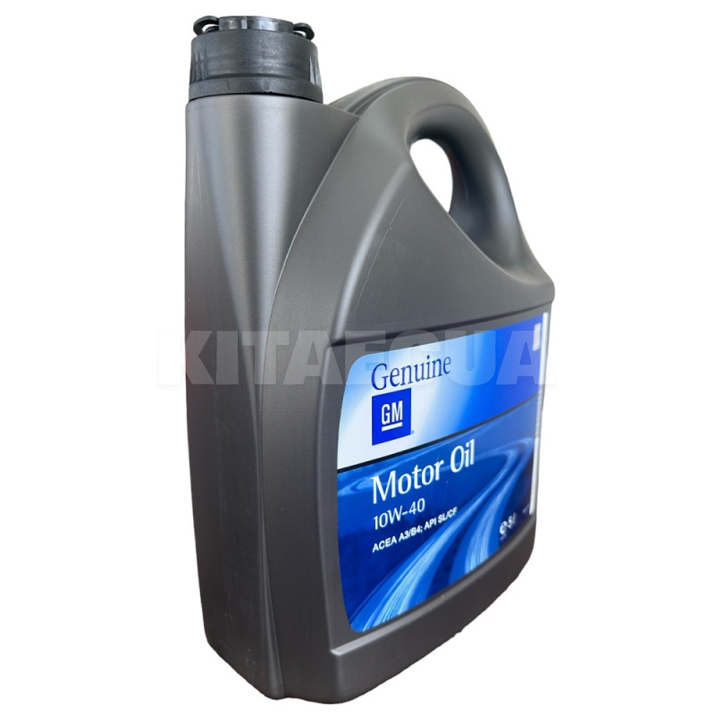 Масло моторное 5л 10W-40 полусинтетическое GM (1942046) - 5