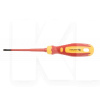 Викрутка з прямим шліцом SL4 100 мм діелектрична сталь CrMo HOGERT (HT1S961)