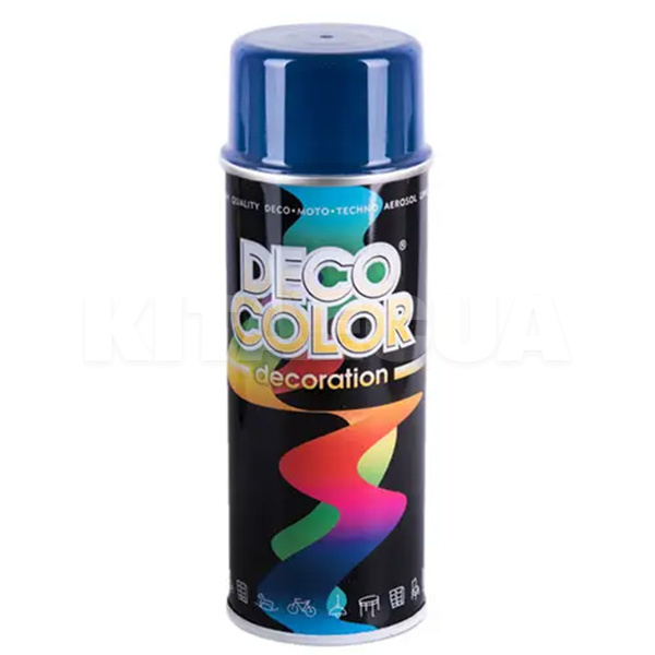 Краска глянцевая 400мл синий сапфир DecoColor (721252-DecoColor)