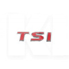 Надпись Tsi (красная) Davs Auto на VOLKSWAGEN e-Golf (a100215)