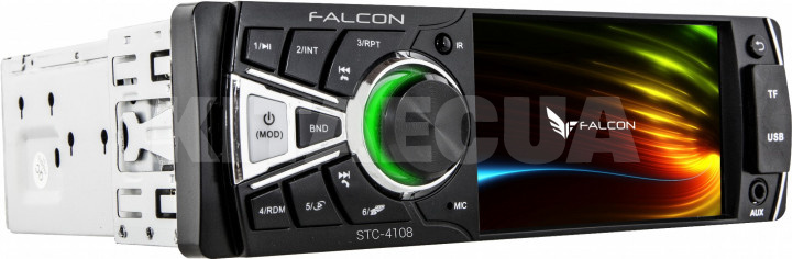 Автомагнітола 1DIN 4x45 W з 4" LCD дисплеєм FALCON (STC-4108)