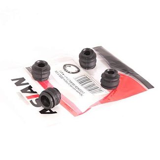 Пыльник направляющей суппорта переднего (компл. 4шт) ASIAN