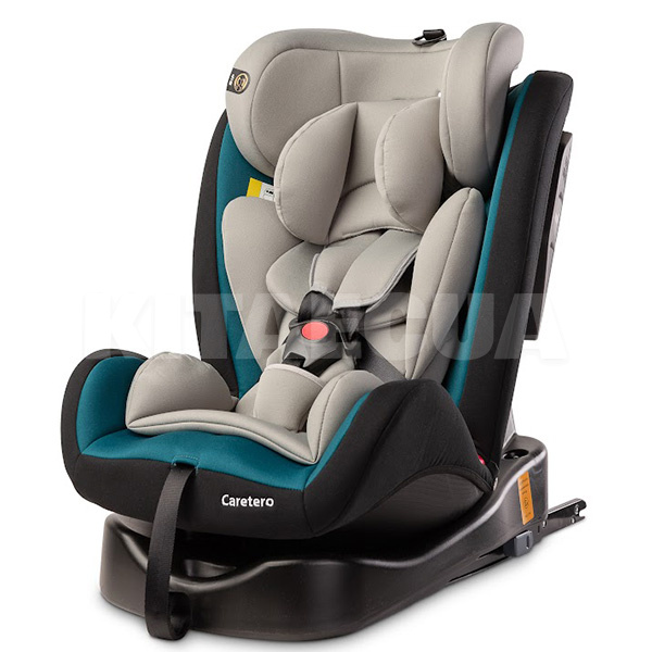 Автокресло детское Mokki Isofix Dark Green 0-36 кг Caretero (TERO-1831)