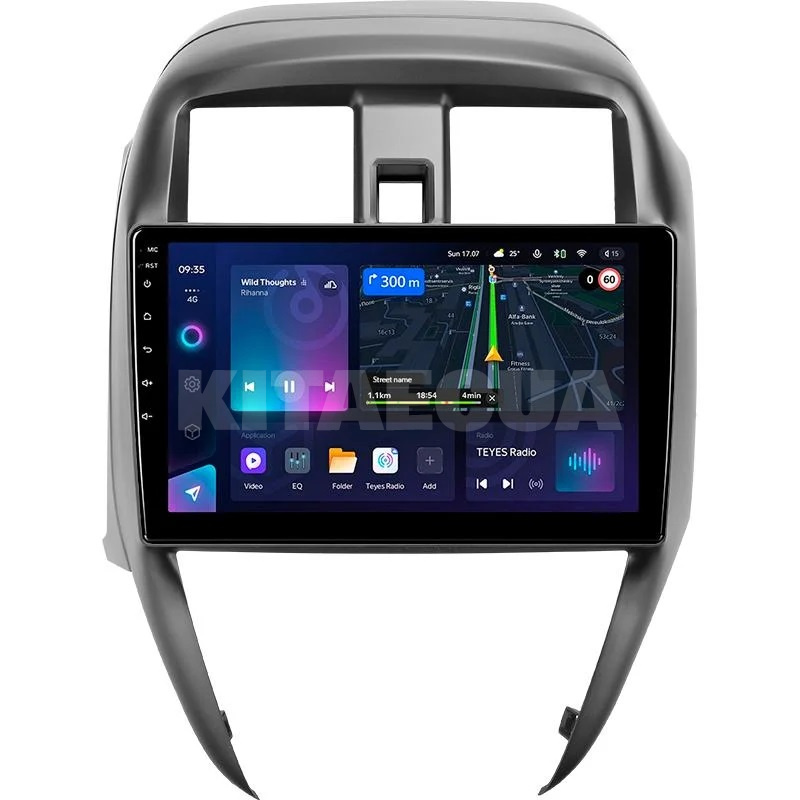 Штатна магнітола X1 2+32Gb 10" Nissan Sunny 2014-2016 Teyes (26846)