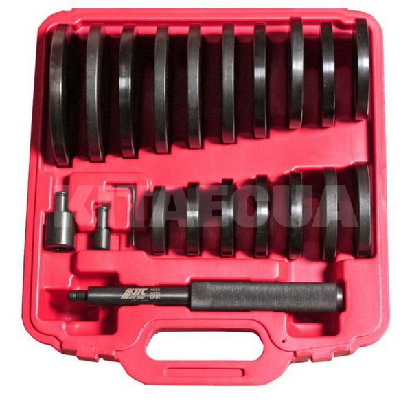 Набор оправок металлических для выпрессовки и запрессовки подшипников, втулок, сальников в комплекте Forsage (F-921U2(04B1034))