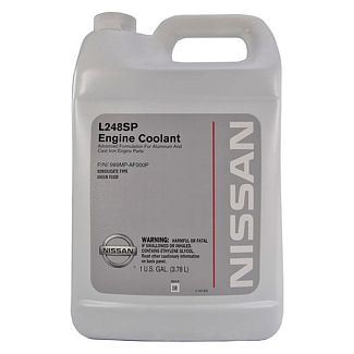 Антифриз-концентрат зелений 3,78 л 1gal -80°С Engine Coolant NISSAN