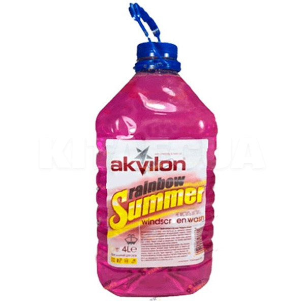 Омыватель летний 4л "цветочный" Rainbow Summer Akvilon (rainbow-4l)
