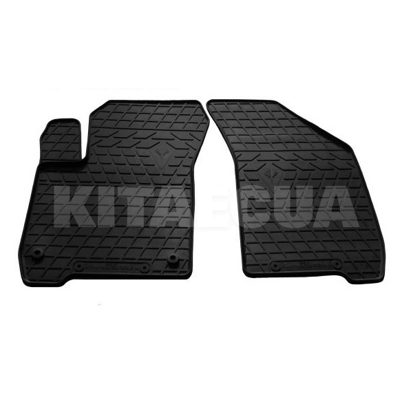 Гумові килимки передні Fiat Freemont (2011-2016) EYELET кліпси Stingray (1006212)