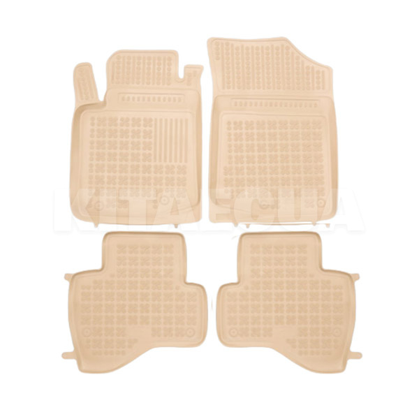 Гумові килимки в салон Toyota Aygo (2014-н.в.) (4шт) 201429B REZAW-PLAST (30594)