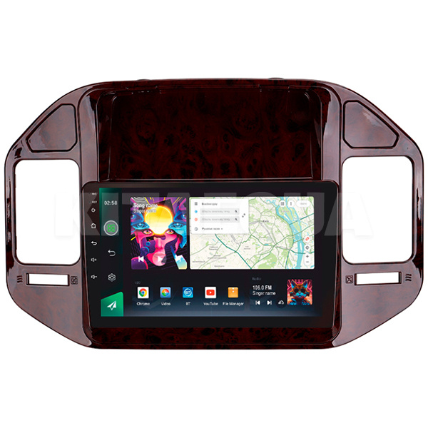 Штатная магнитола PRO 9464 4+64 Gb 9" Mitsubishi Pajero 3 V70 1999-2006 SIGMA4car (39824)