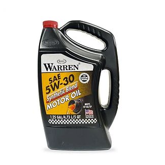 Масло моторне синтетичне 4.73л 5W30 Warren