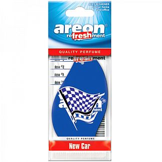 Ароматизатор сухой листик "новое авто" Mon Classic New Car AREON