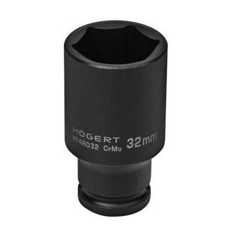 Головка ударна подовжена 6-гранна 32 мм 1/2" HOGERT