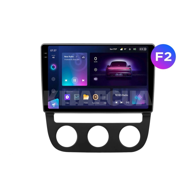 Штатная магнитола CC3 4+64 Gb 10" Volkswagen Jetta 5 2005-2010 2k (F2) Teyes (32981)