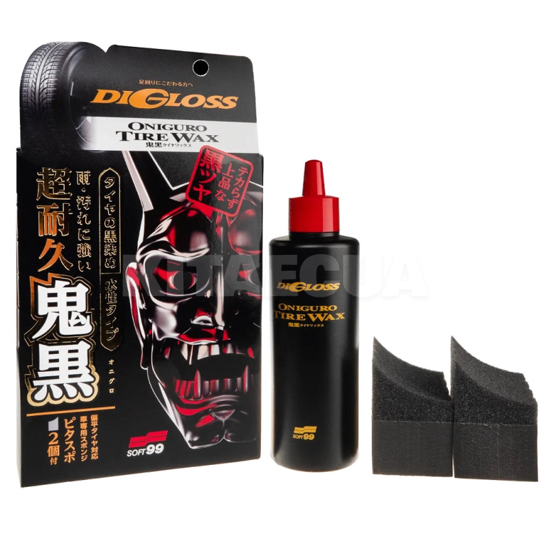 Очищувач (чорнильник) шин DiGloss Black Devil Tire Wax 200мол SOFT99 (02099)