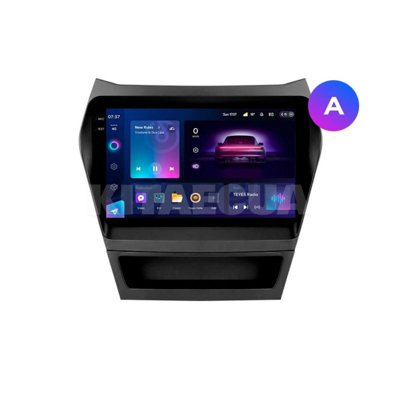 Штатная магнитола CC3 4+64 Gb 9" Hyundai Santa Fe 3 2013-2016 2k (A) Teyes (31607)