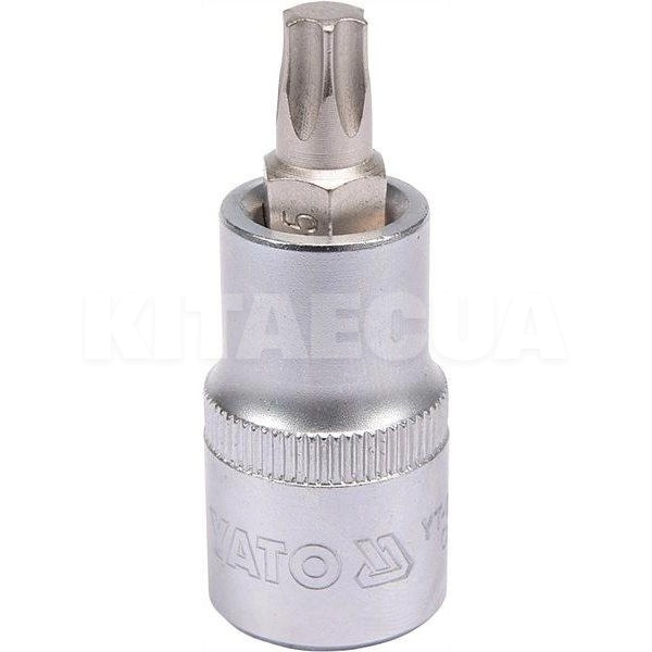 Головка торцевая с насадкой 55 мм 1/2“ Torx T50 YATO (YT-04316)