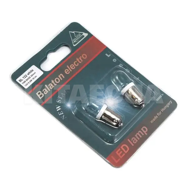 LED лампа для авто BL-122 BA9S 0.3W (комплект) BALATON (131242) - 2