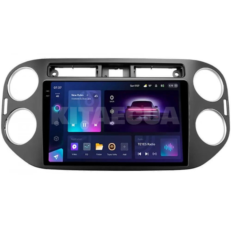 Штатна магнітола CC3 2k 4+32Gb 9" Volkswagen Tiguan 1 NF 2006-2017 (F1) чорна Teyes (36503)