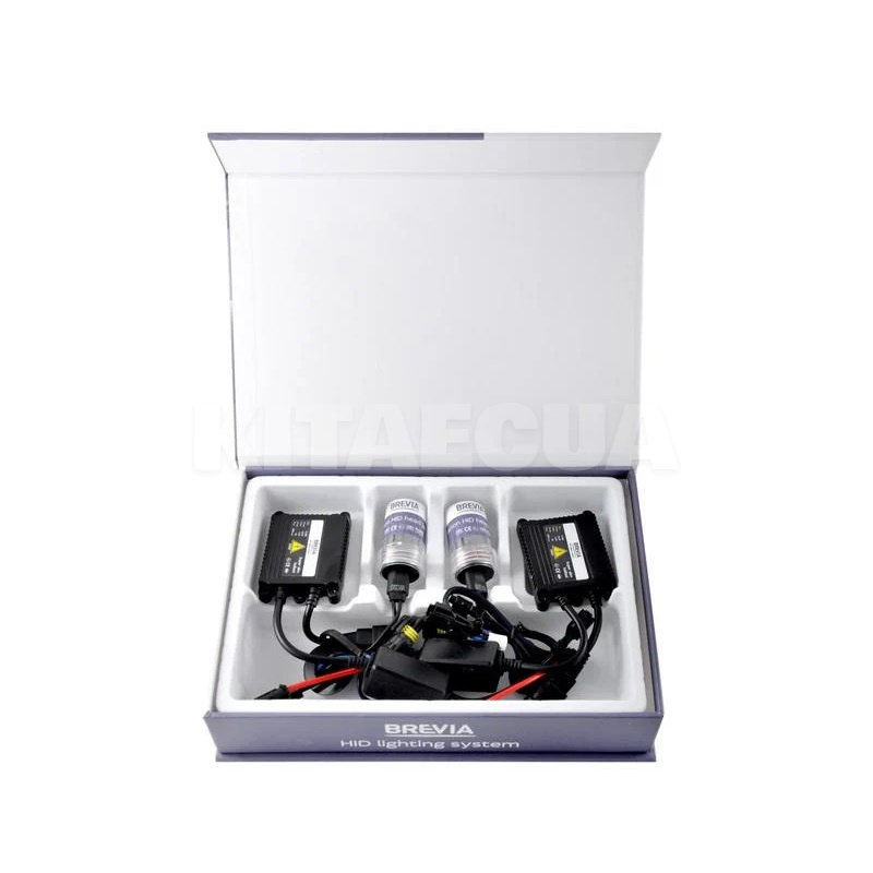 Комплект ксенону HB3 35W 12V (P20d) 5000К +Super Slim Ballast BREVIA (15552)