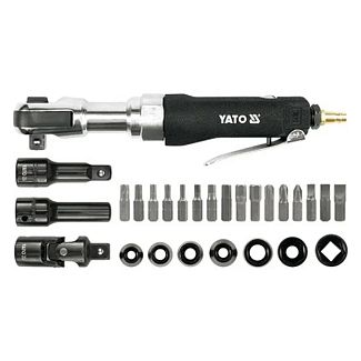 Набор инструментов пневматический 1/2" 68 Нм 6.2 бар 110 л/мин 30 шт. YATO