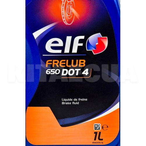 Гальмівна рідина 1Л DOT4 ELF (FRELUB650DOT41L) - 2