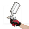 Краскопульт пневматический HVLP 1.3мм 3 бар бачок 1000мл Intertool (PT-0107-INTERTOOL)
