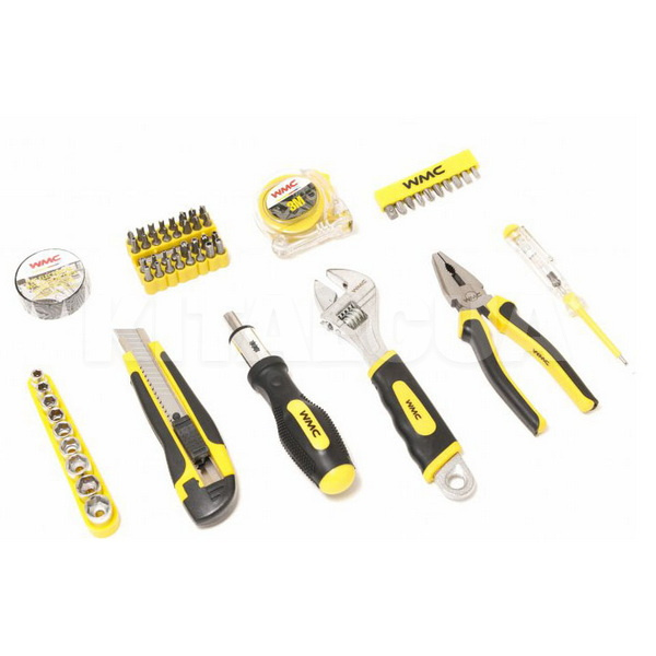 Набір інструментів 1/4" 62 предмети WMC TOOLS (WT-2061) - 3